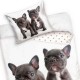 JACK - Parure de lit Chiens 140 x 200 cm - Linge de Lit Enfant