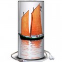 SENE - Luminaire 80 cm - Déco mer - Bateau à voiles