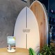 BEACH BREAK - Lampe de chevet 30 cm - Motif van surf