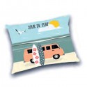 BEACH BREAK - Coussin 40 x 50 cm - Motifs plage surf