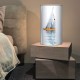 LORIENT - Lampe de bureau 40 cm - Motif voilier en mer
