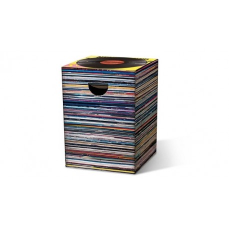 MUSIC EXPRESS, tabouret en carton