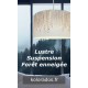 REVARD - Plafonnier Suspension Ronde - Forêt enneigée