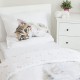 TASKA - Parure de lit Chat 140 x 200 - Chambre Enfant
