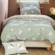BELLAC - Parure de lit 200 x 200 cm - Motif Origami
