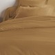 NOAH - Housse de Couette Marron 200 x 200 cm