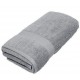 FACTORY - Serviette Eponge - Linge de Toilette Gris 50 x 70