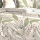 NATURE - Housse de Couette 220 x 240 cm - Motif Feuillage