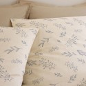 ILONA - Parure de lit A Motifs - 220 x 240 cm - Gaze de Coton