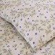 AELIA - Parure de lit A Fleurs - 220 x 240 cm - Gaze de Coton