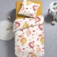 ANIMAUX - Housse de Couette 140 x 200 cm - Lit Enfant