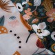 LOREA - Parure de Lit Enfant - Imprimé Fleurs - 140 x 200 cm