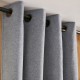 CASEO - Rideau Polaire Gris - Occultant - 140 x 240 cm