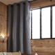 CASEO - Rideau Polaire Gris - Occultant - 140 x 180 cm