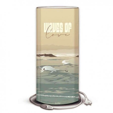 COAST - Lampe de Bureau 40 cm - Motif Surfer la Vague