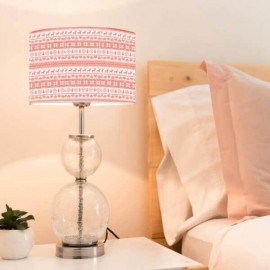 CHAMONIX - Abat-Jour Rond - Design Montagnard