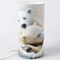 SERVOZ - Lampe de Chevet Ours - Design Montagnard