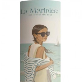 MANON - Lampe Ronde Mer - Femme en T.Shirt Marin