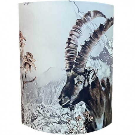 CAPRA - Applique Murale PVC - Luminaire style Montagne