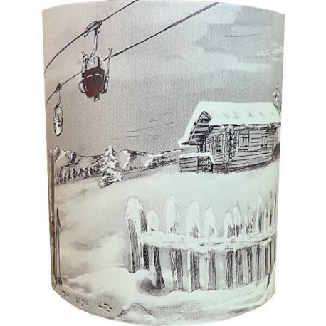 REFUGE - Applique Murale PVC - Luminaire Montagne