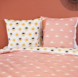 CORALIE - Parure de lit 240 x 220 cm - Sunset