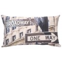 Coussin BROADWAY 30x50 - Imprimé USA pont new-yorkais