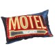 MOTEL - Coussin 30 x 50 cm - Imprimé Vintage US