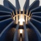 BIARRITZ - Lampadaire Bleu 45 x 134 cm