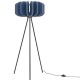 BIARRITZ - Lampadaire Bleu 45 x 134 cm