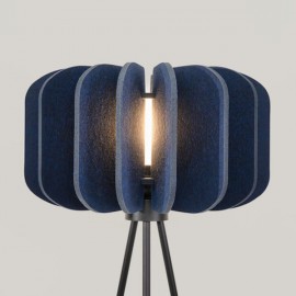 BIARRITZ - Lampadaire Bleu 45 x 134 cm