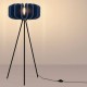 BIARRITZ - Lampadaire Bleu 45 x 134 cm