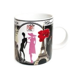 Mug Mademoiselle à Paris, classique et chic