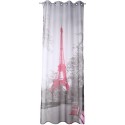 PARIS TOUR EIFFEL - Voilage 140x250 cm Chambre Enfant Ado Fille