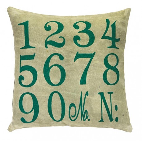 Place aux chiffres avec le coussin NUMBER