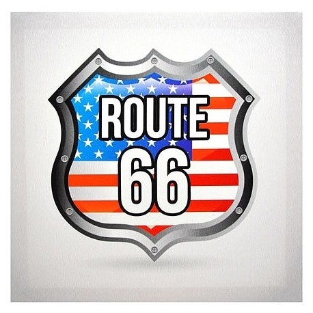 ROUTE 66 toile imprimée