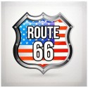 ROUTE 66 toile imprimée motif USA