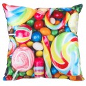 LOLLIPOP coussin bonbons sucettes 40x40cm chambre adolescent