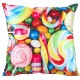 LOLLIPOP coussin bonbons sucettes