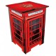 LONDON PHONE BOOTH Tabouret en medium