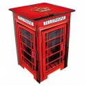 LONDON PHONE BOOTH - Tabouret en Medium Cabine de Téléphone Rouge à Londres