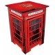 LONDON PHONE BOOTH Tabouret en medium