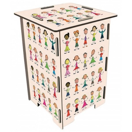 CHILDREN Tabouret en medium