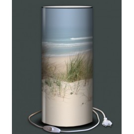 MARINE lampe à poser imprimée plage